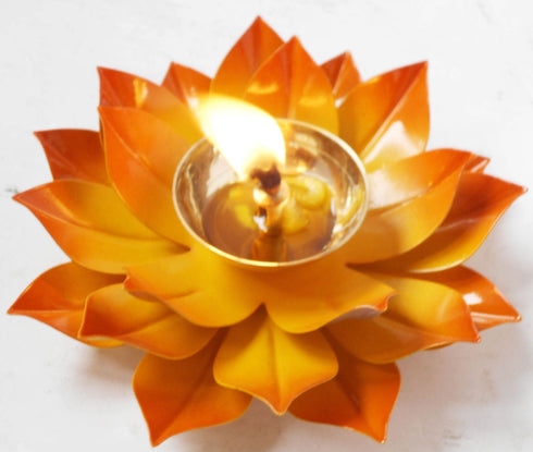 Lotus Deepak Brass Aluminium Yellow 0.09Kg